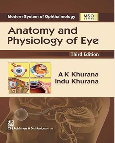 Anatomy And Physiology Of Eye 3Ed (Mso Series) (Hb 2023) 