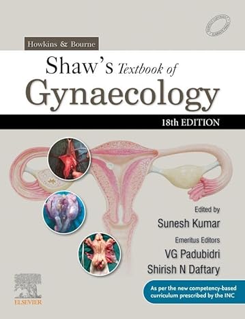 Howkins & Bourne: Shaw's Textbook of Gynaecology, 18th Edition