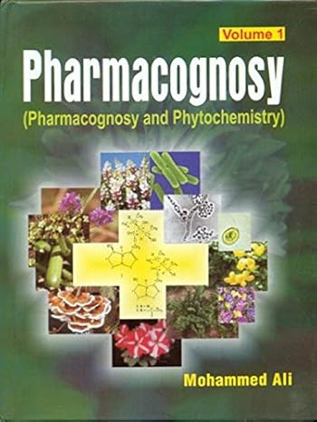 Pharmacognosy Pharmacognosy And Phytochemistry Volume 1 (Pb 2020) 
